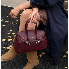 Women’s Structured Top Handle Handbag
